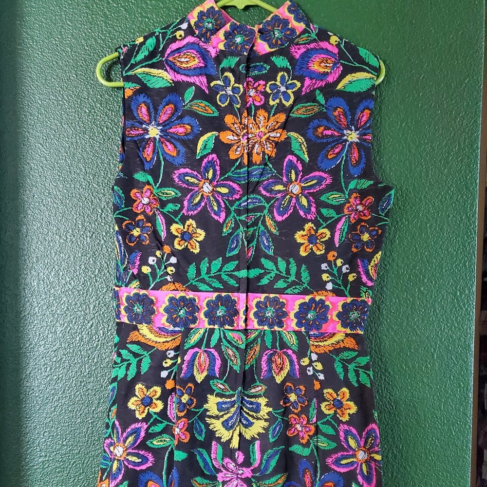 Vintage 60s Mod Print Romper